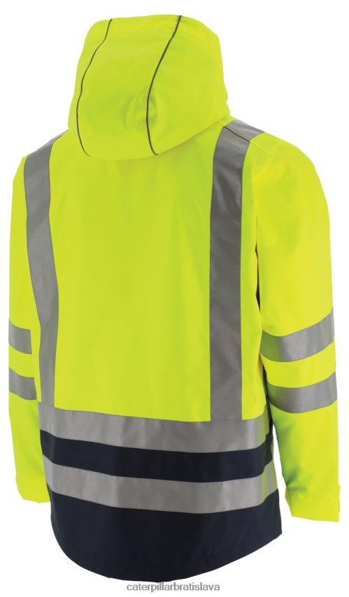 sk Caterpillar muži hi-vis bunda do dažďa hi-vis žltá VLB4FN220 | topy a vrchné oblečenie
