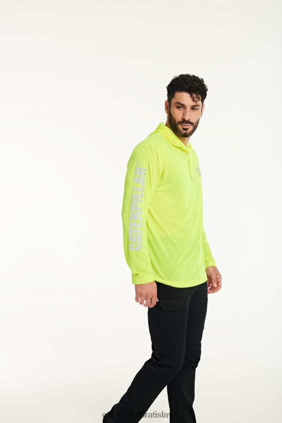 sk Caterpillar muži hivis upf tričko s dlhým rukávom žltá VLB4FN222 | topy a vrchné oblečenie