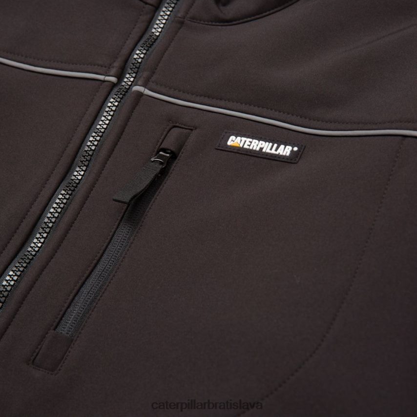 sk Caterpillar muži soft shell bunda čierna VLB4FN116 | topy a vrchné oblečenie