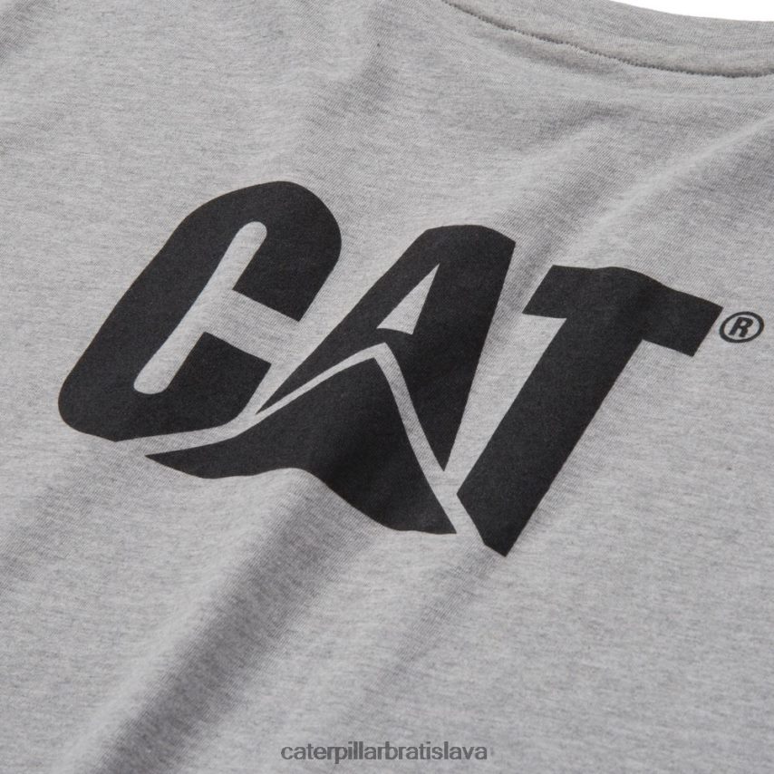 sk Caterpillar muži značkové vreckové tričko bez rukávov vres sivý VLB4FN231 | topy a vrchné oblečenie