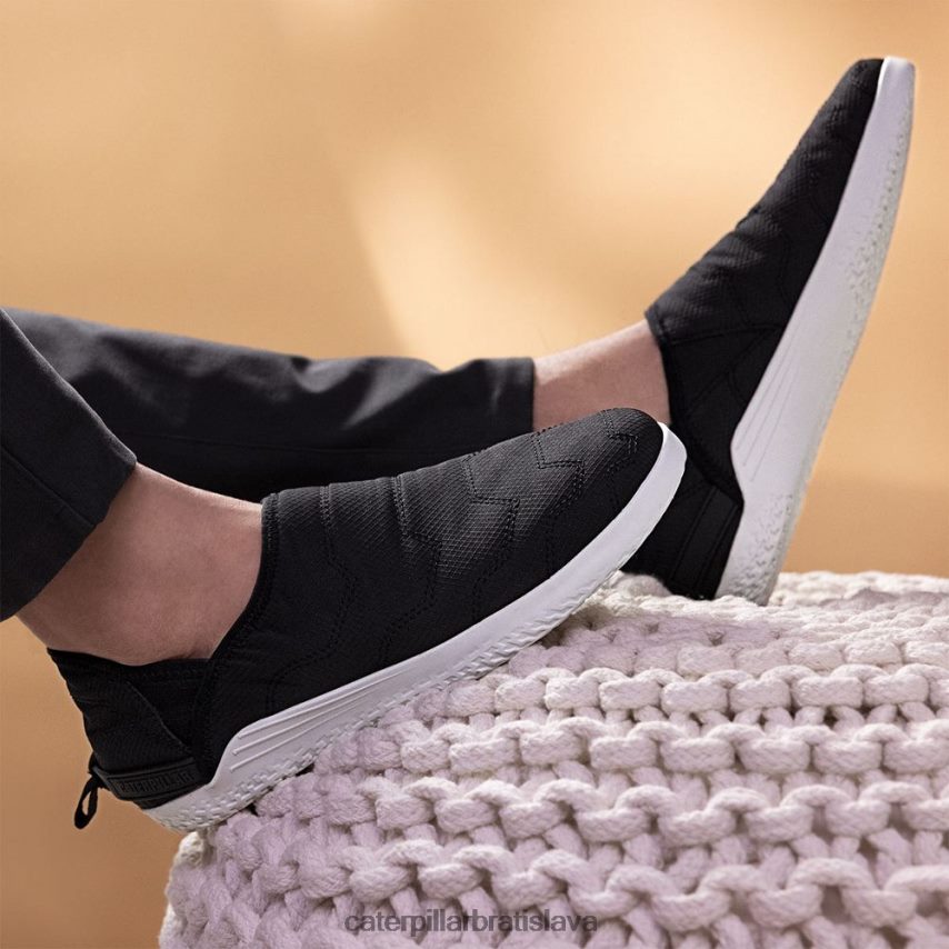 sk Caterpillar muži crossover slip on červený pléd VLB4FN170 | bežná obuv