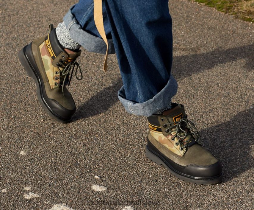 sk Caterpillar X Nigel Cabourn muži utah topánka čierna VLB4FN206 | ležérne čižmy