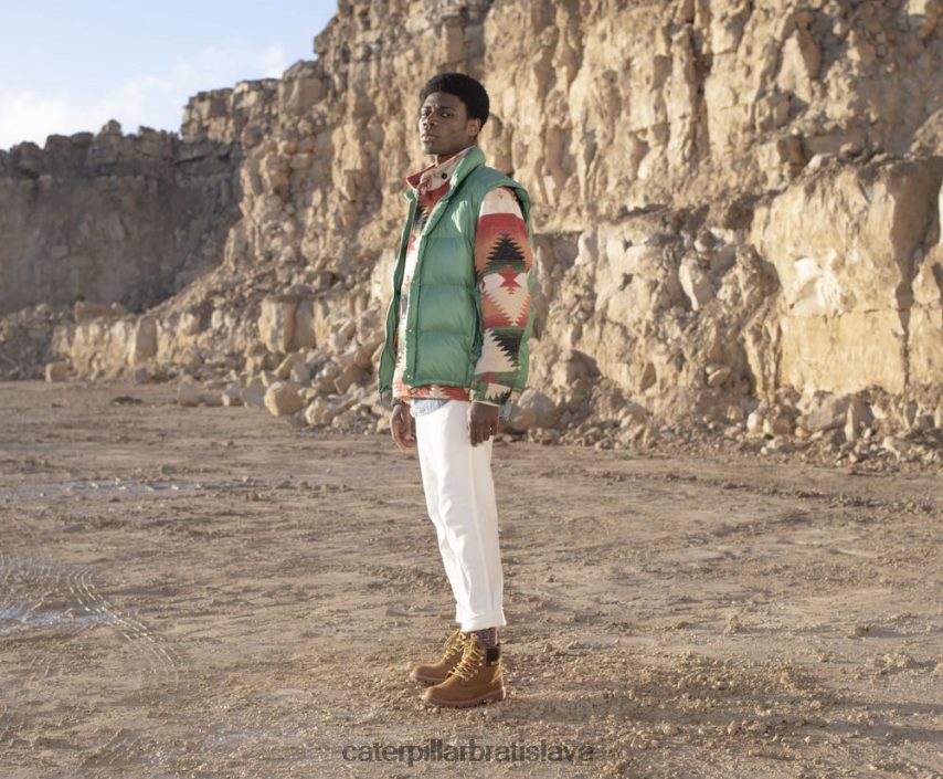 sk Caterpillar muži ecolorado topánka kožená hnedá VLB4FN192 | ležérne čižmy