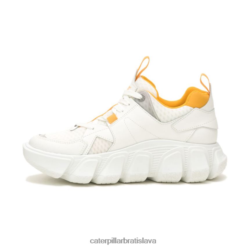 sk Caterpillar muži podvodná sieťovaná teniska žiarivo biele VLB4FN155 | ležérne hrubé tenisky