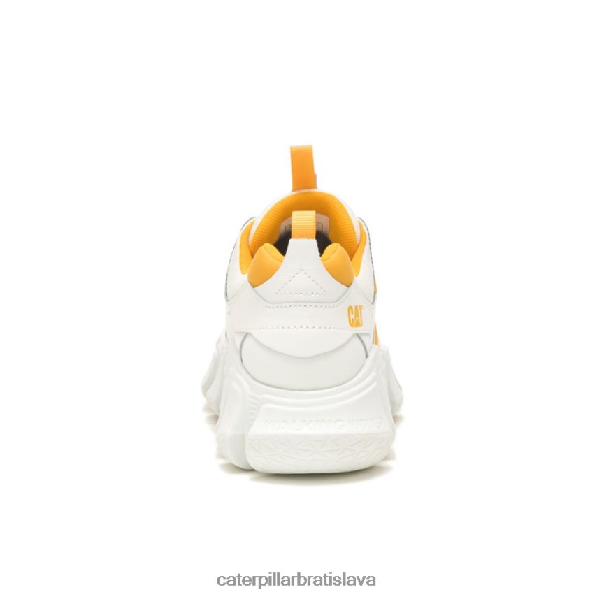 sk Caterpillar muži podvodná sieťovaná teniska žiarivo biele VLB4FN155 | ležérne hrubé tenisky