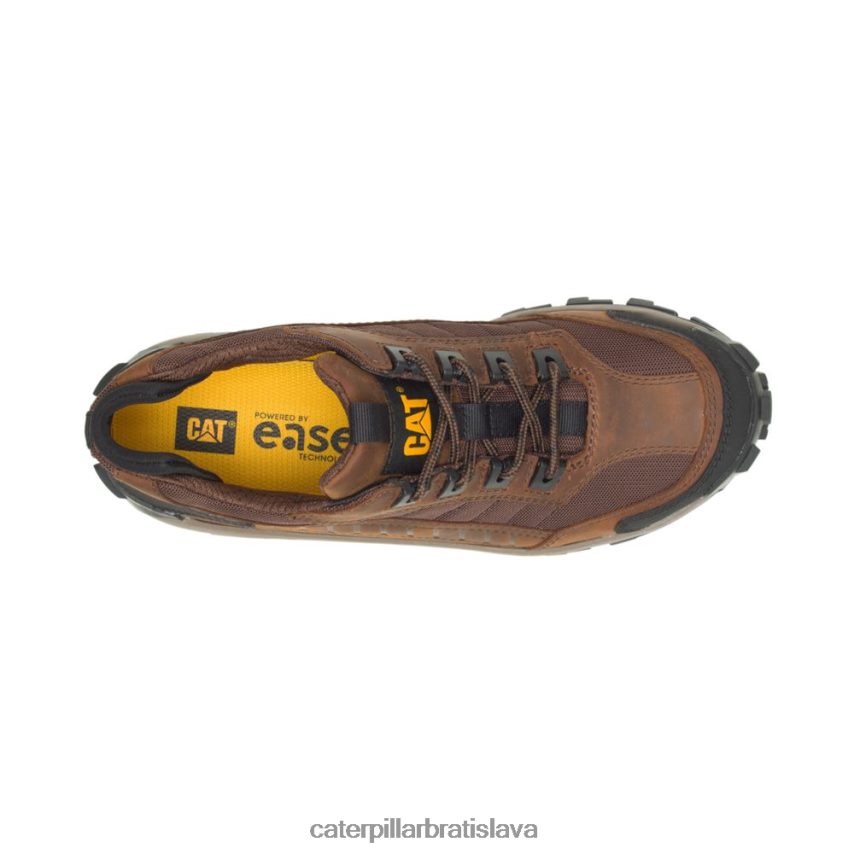 sk Caterpillar muži pracovná obuv invader s oceľovou špičkou tmavohnedá VLB4FN79 | pracovná obuv