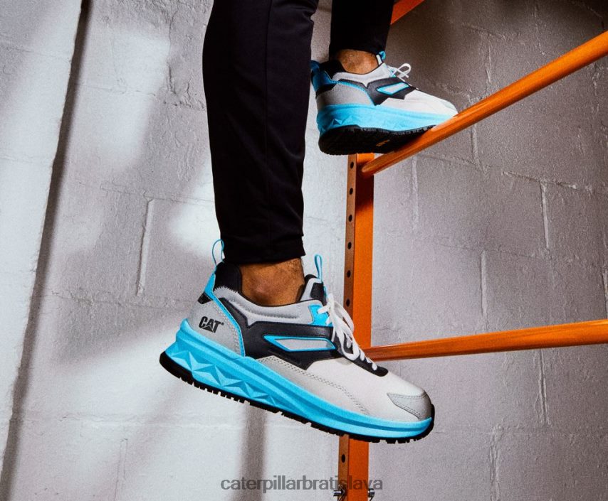 sk Caterpillar muži streamline runner pracovná topánka z uhlíkového kompozitu žiarivá biela/modrá VLB4FN83 | pracovná obuv