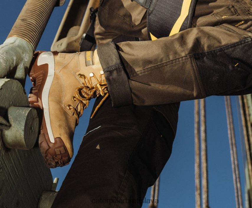 sk Caterpillar muži invader ahoj pracovná obuv s oceľovou špičkou čierna VLB4FN6 | pracovné topánky