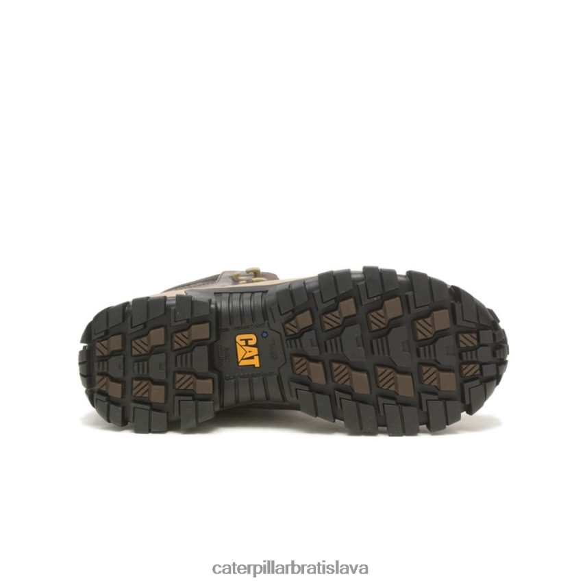 sk Caterpillar muži invader hiker vodeodolná pracovná obuv z kompozitnej špičky kávové zrnko VLB4FN2 | pracovné topánky