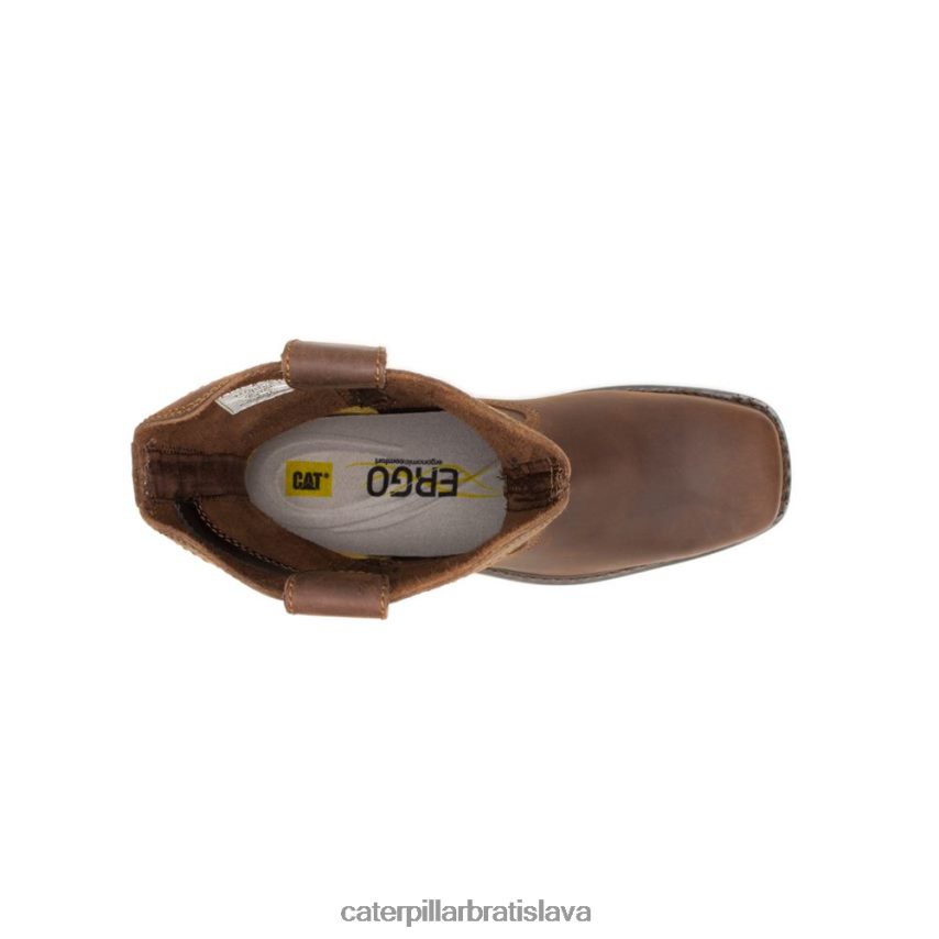sk Caterpillar muži pracovné topánky wellston s oceľovou špičkou tmavohnedá VLB4FN29 | pracovné topánky