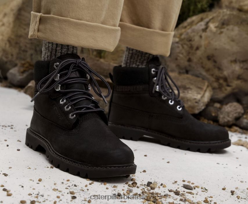 sk Caterpillar muži Vodeodolná topánka ecolorado čierna VLB4FN200 | vodeodolný