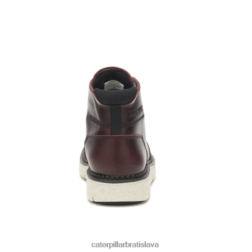 sk Caterpillar muži skrytá stredne nepremokavá topánka oxblood VLB4FN196 | vodeodolný