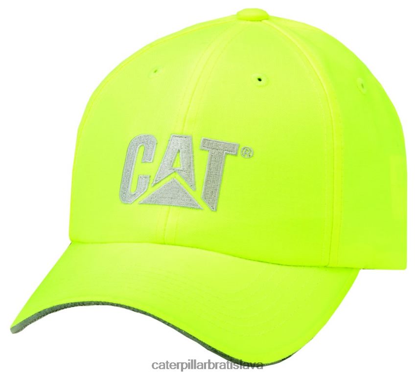 sk Caterpillar muži hi-vis ochranná čiapka svetlá žltá VLB4FN252 | klobúk