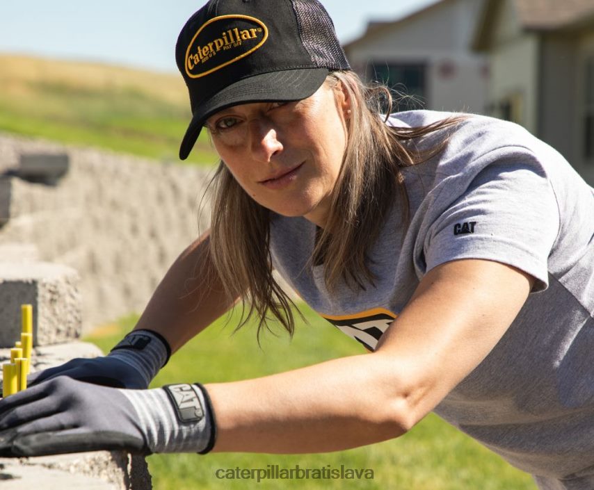 sk Caterpillar ženy dieselové tričko sivá VLB4FN313 | topy a vrchné oblečenie