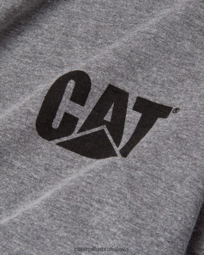 sk Caterpillar ženy značkové tričko s dlhým rukávom tmavý vres šedý VLB4FN320 | topy a vrchné oblečenie