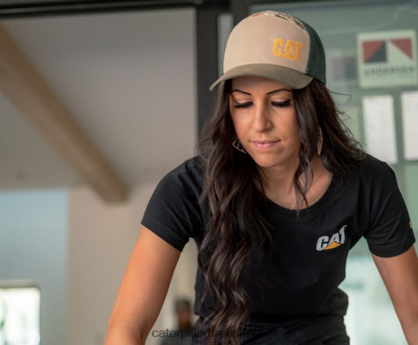 sk Caterpillar ženy značkové tričko sivá VLB4FN310 | topy a vrchné oblečenie