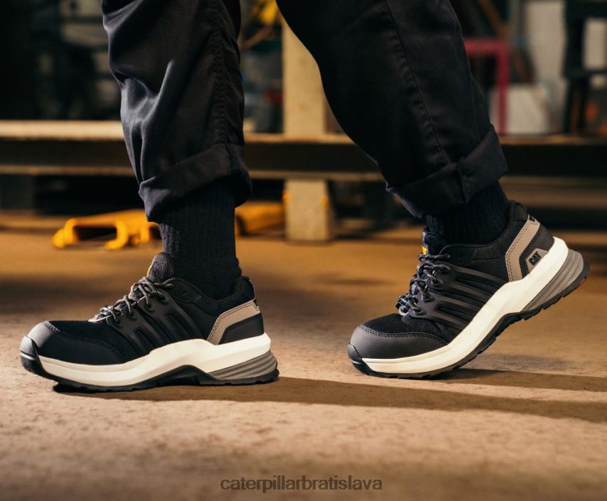 sk Caterpillar ženy streamline 2.0 kompozitná pracovná topánka so špičkou čierna/zelenomodrá VLB4FN299 | pracovná obuv
