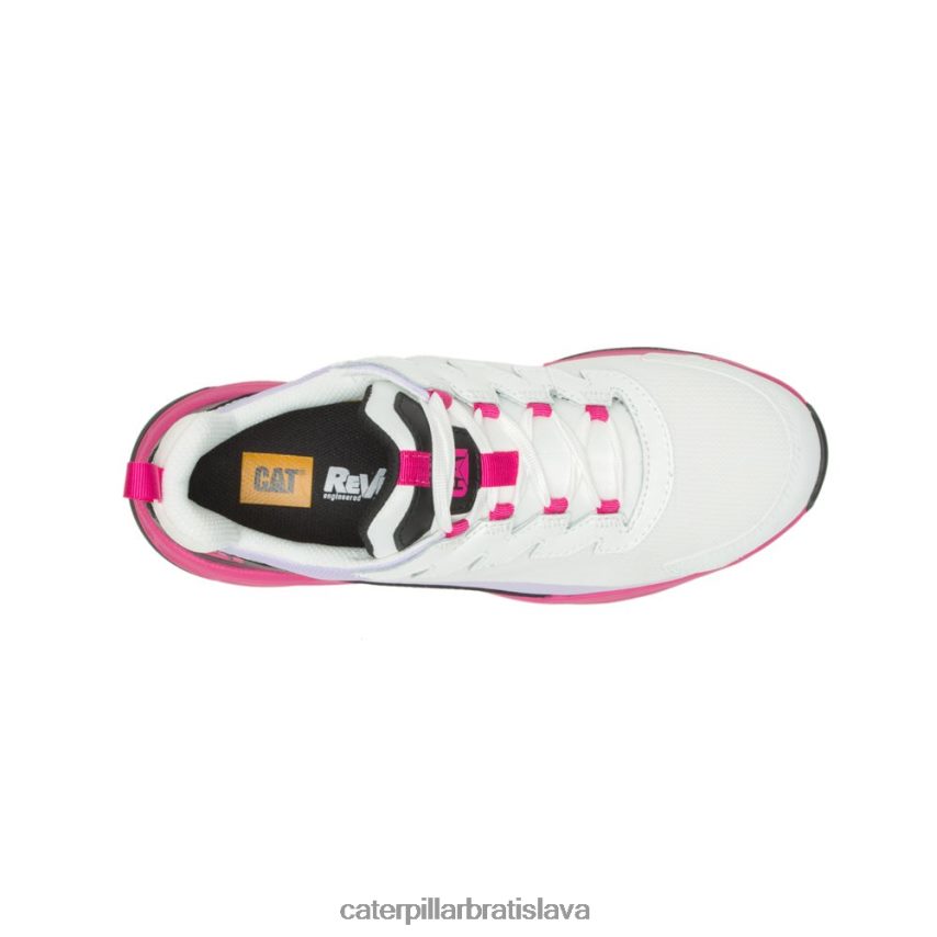 sk Caterpillar ženy streamline runner pracovná topánka z uhlíkového kompozitu žiarivo biela/čierna VLB4FN290 | pracovná obuv
